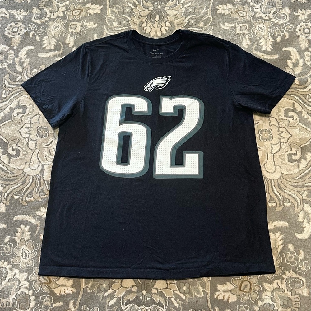 Jason Kelce #62 Philadelphia Eagles Nike Tshirt